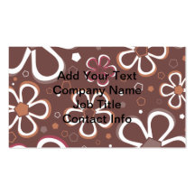 Floral Pattern Business Card