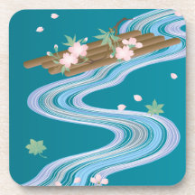 floral raft ドリンクコースター