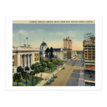 Florida Ave., Tampa Vintage Postcards