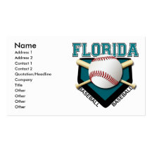 FLORIDA BASEBALLVISITKORTAR