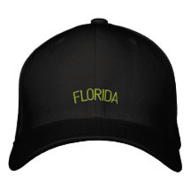 Florida broderade hatten