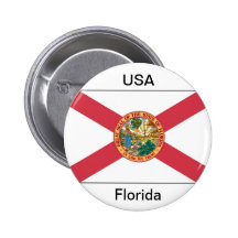 Florida flagga knappar med nål