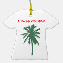 Florida jul, palmträdprydnad julgransdekoration