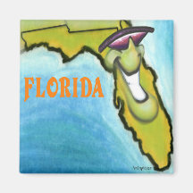 Florida Kylskåpsnagnet