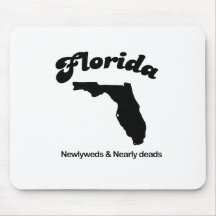 Florida Motto - nygift person och nyligen deads Musmattor