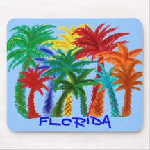 Florida palmträdmousepad musmatta