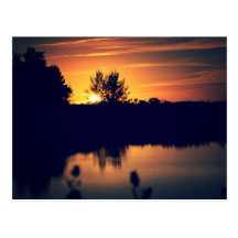 Florida solnedgångvykort