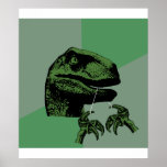 Flossoraptor Philosoraptor Affisch