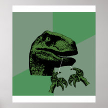 Flossoraptor Philosoraptor Affisch