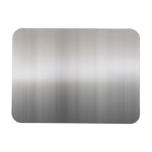 Flott borstat aluminium flexibla magneter