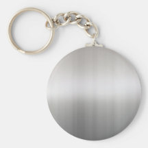 Flott borstat aluminium nyckelring