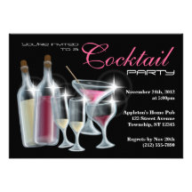 Flott cocktailpartyinbjudningar