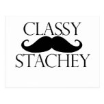 Flott Stache mustasch Vykort