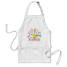 Flower power förkläden