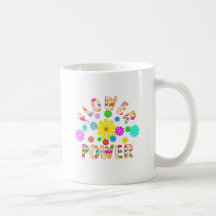Flower power mugg