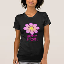 Flower power tee shirt