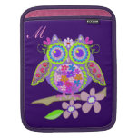 Flower poweruggla- och Monogramipad sleeve