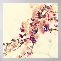 Flowers Poster Vintage