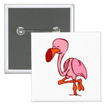 Floyd Flamingo Knapp Med Nål