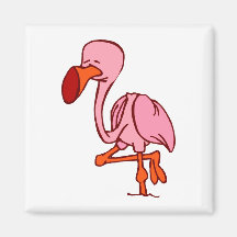 Floyd Flamingo Kylskåps Magneter