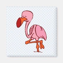 Floyd Flamingo Magnet För Kylskåp