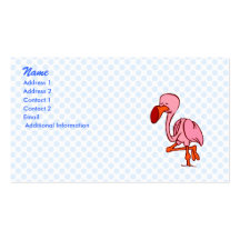 Floyd Flamingo Visitkort Mall
