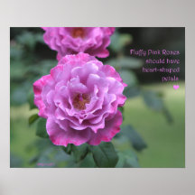 Fluffig rosa rosaffisch: STEG & PROSA 20x16