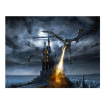 Flyg av draken - vykort