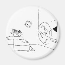 flyg- fläkt kylskåpmagneter
