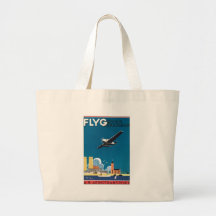 Flyg över Stockholm, AB Aerotransport Tote Bag