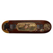 Flyggris - Steampunk - flygswinena Skateboard Decks