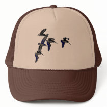 Flygpelikanhatt Trucker Kepsar