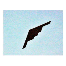 FlygplanStealthbombplan Vykort
