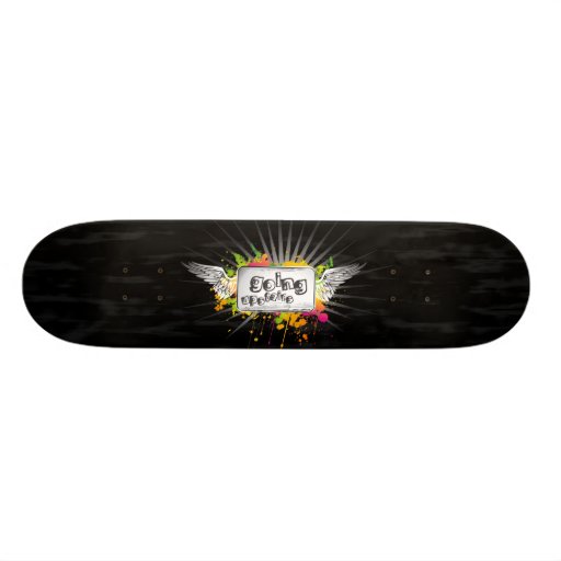 Flygtext Skate Board Deck