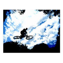 Flyin kick! vykort