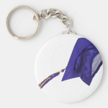 FlyingGradCap042810 Nyckelring