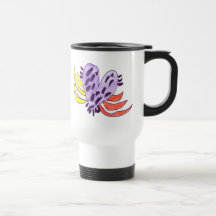 Flyta hjärta kaffe kopp