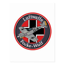 fockewulf Fw 190 Vykort
