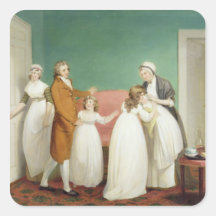 Födelse av arvingen, c.1799 (olja på kanfas) ser o fyrkantigt klistermärke