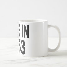 Födelsedag 1953 kaffe kopp