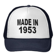 Födelsedag 1953 mesh kepsar
