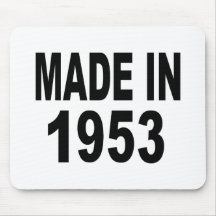 Födelsedag 1953 musmattor
