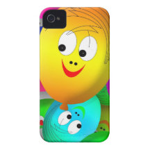 Födelsedagballonger iPhone 4 Case-Mate Skydd