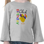 Födelsedagchick 5 gammala år tee shirts
