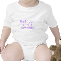 Födelsedagflicka mormor t shirt