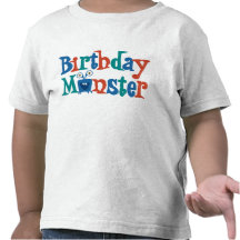 Födelsedagmonster Tee Shirts