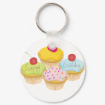 Cupcake Nyckelringar 