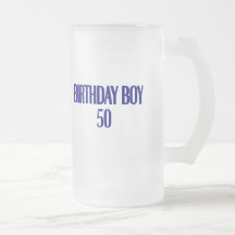 Födelsedagpojke 50 kaffe muggar