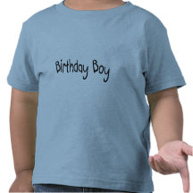 Födelsedagpojke Tshirts