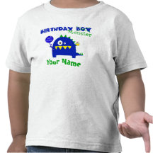 Födelsedagpojkemonster T Shirt